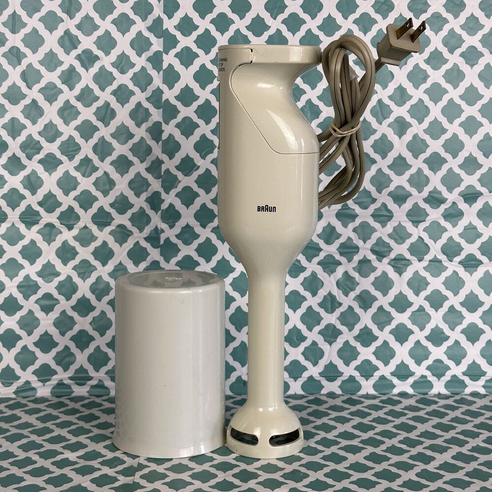 BRAUN Electric Hand-Held Mixer Automatic Immersion Blender Stick‎ 4172-B Tested